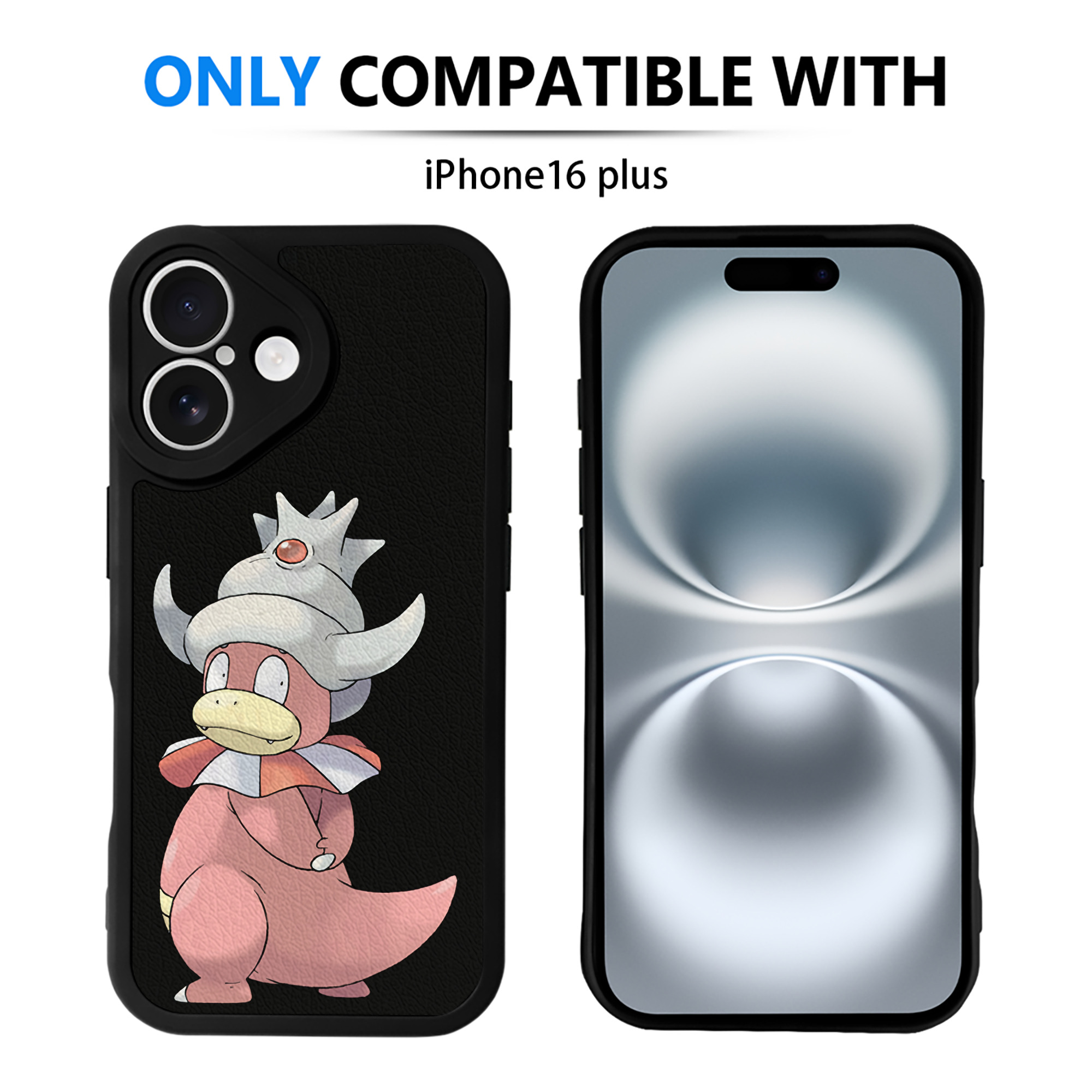 （画像用） ポケットモンスター Pokémon 【iPhone 16シリーズ対応】シリコンスマホケース（レザー調） 材質：シリコン